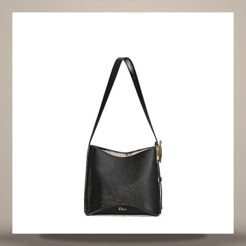 DIOR Médallion Bucket Bag Small Schwarz Grain Kalbsleder M1531QUQW_M900 158666070 [P]