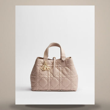 DIOR Tasche in mittlerer Größe aus Roségoldem Leder M2821OSNW_M78U 158666114 [P]