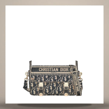 DIOR Camp Small Bag Blau Oblique Stickerei M1241ORIW_M928 158666197 [P]
