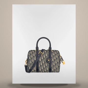 Dior Soft Groove 25 Bag Blue Oblique Jacquard M1383UTZQ_M928 158666208 [P]