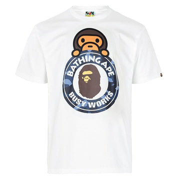 BAPE Camo Milo On Biz Works T-Shirt 002TEM301007M 158666210 [P]