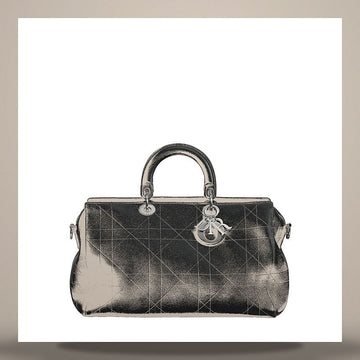 Dior Granville Bag Large Black Cannage Calfskin 158666310 [P]