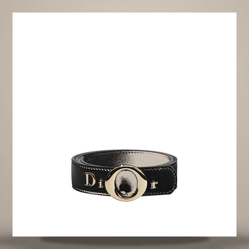 DIOR Gürtel aus schwarzem Smooth Calfskin 30mm 158666459 [P]