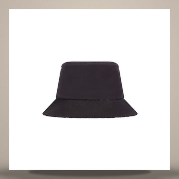 Dior Reversible Narrow Brim Bucket Hat Black Cotton Blend 158666755 [P]