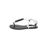 DSQUARED2 シルバー ブラック サンダル 14035786 158666819 [P]