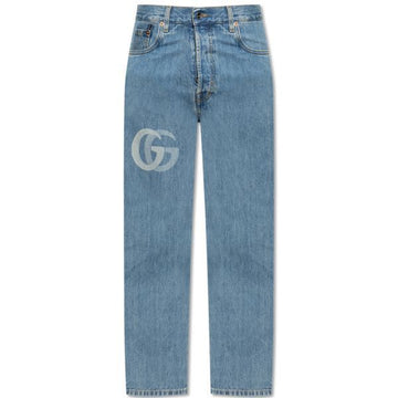 Gucci Laser Double G Denim Pants 149800079 [P]