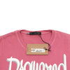 DSQUARED2 ホワイトグレー ロゴ コットン 半袖 Tシャツ 82039904 158667109 [P]