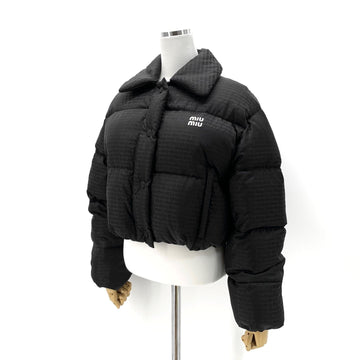 MIU MIU Logo Crop Damen Kurz Steppjacke ML719 158667122 [P]