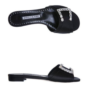 Manolo Blahnik 224 1701 0005 RAMIFLAT Sandals 101698009 [P]
