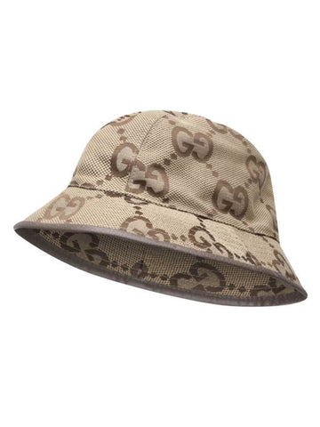 Gucci Jumbo GG Canvas Bucket Hat 133011463 [P]