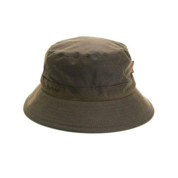 Barbour Waxed Cotton Sports Hat Olive MHA0001 OL71 157337241 [P]