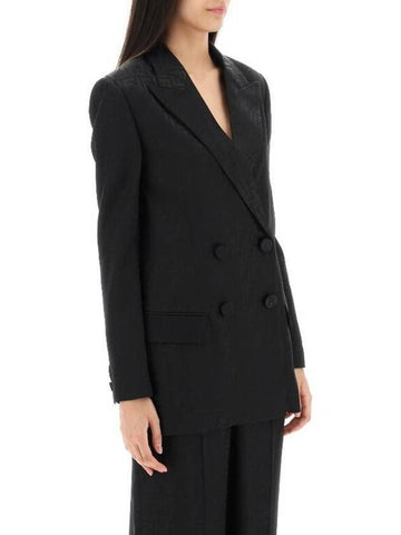 Fendi Black Silk Jacket 133016402 [P]