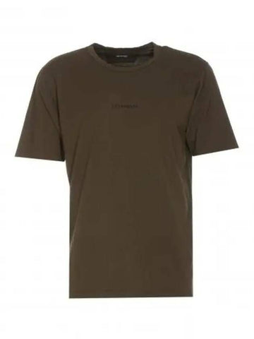 CP Company Jersey Garment Dyed Logo T-Shirt 133021070 [P]