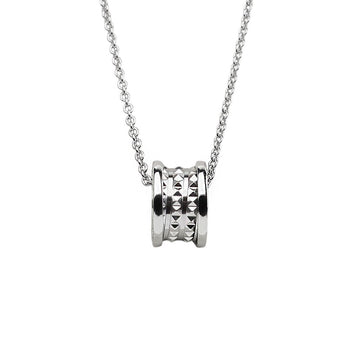 BULGARI 361007 B.Zero1 Lock Silver Necklace 37527-2 158667201 [P]