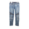 BALMAIN Goldene Ein-Knopf-Biker-Jeans 12086002 158667229 [P]