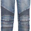 BALMAIN Goldene Ein-Knopf-Biker-Jeans 12086002 158667229 [P]