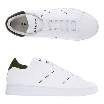 KITON USSN001 XB602005 BIANCO/MIMETICO Sneaker 45209384 [P]