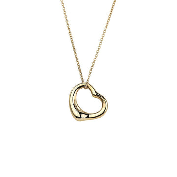 Tiffany & Co Elsa Peretti Open Heart Pendant Necklace 16mm 37542 158667243 [P]