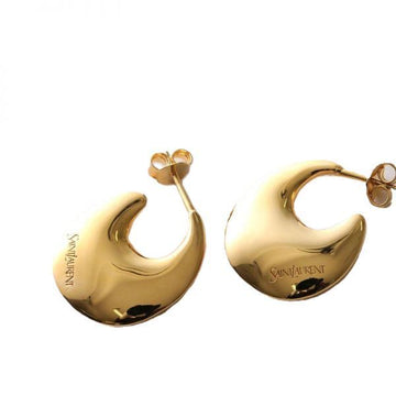 Saint Laurent Metal Teardrop Hoop Earrings 157264184 [P]