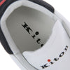 Kiton Stitched Sneakers BIANCO/ASPHALT 44894464 [P]