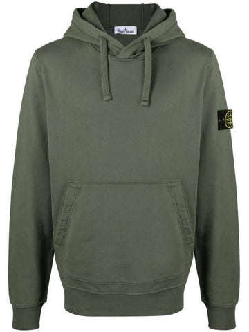 Stone Island Cotton Fleece Hoodie Sweatshirt Regular Fit 801564151 V0059 133072002 [P]