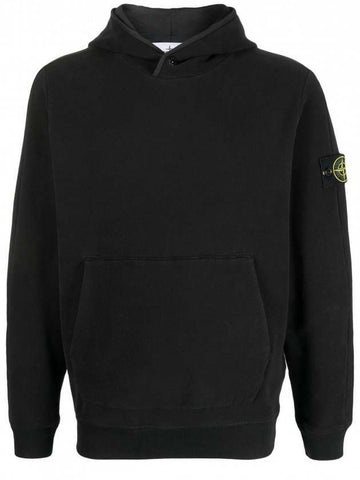 STONE ISLAND Stretch Baumwollfleece Kapuzenpullover Regular Fit Hoodie 791561252 V0029 133072012 [P]