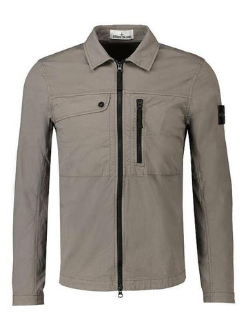 Stone Island Supima Cotton Twill StretchTC Overshirt Regular Fit 133074793 [P]