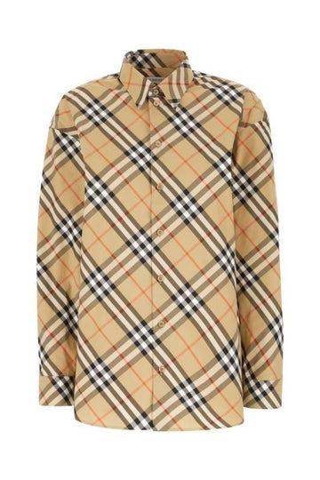 Burberry Check Cotton Shirt 142600238 [P]