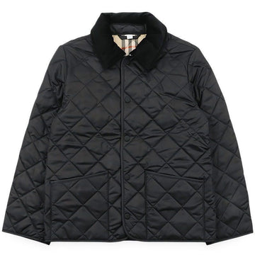 BURBERRY KIDS QUILTED JACKET MIT KAROMUSTER (SCHWARZ) 8108501 A1189 12,14Y 158667666 [P]