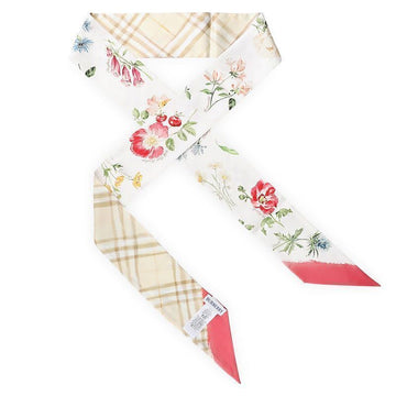 Burberry Women’s Blooms of Britain Silk Scarf (Beige) 8128166 C5732 158666680 [P]