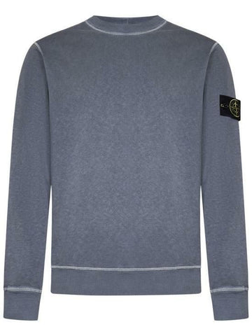 Stone Island Malfile Fleece Old Effect Crew Neck Sweatshirt 142785967 [P]