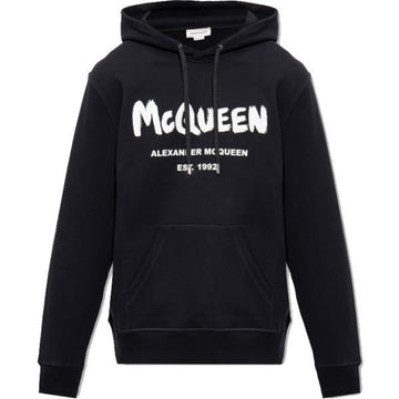 Alexander McQueen McQueen Graffiti Hooded Sweatshirt (688715 QTZ81 0901) 150648208 [P]