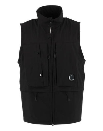 CP COMPANY Schwarze Kapuzenweste 143276890 [P]