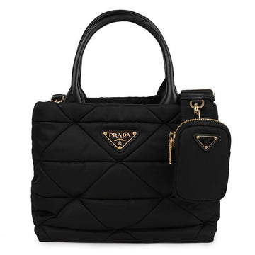 PRADA Klein gepolsterte Nylon-Tote 1BG373-RDJN-F0632-B9M 146724767 [P]