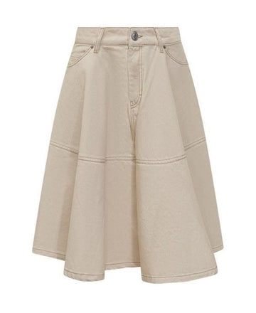 AMI Cotton Midi Skirt 151054739 [P]