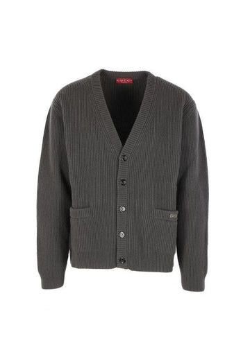GUCCI ウールカシミアリブニットカーディガン 151056363 [P]