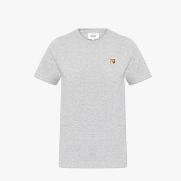 Maison Kitsune Fox Head Women's Short Sleeve T-Shirt LW00105KJ0008 H120 135655565 [P]