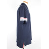 THOM BROWNE トリミングテクスチャーコットンポロシャツ2 158672763 [P]