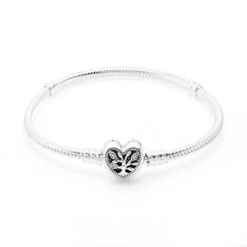 PANDORA Armband Moment Family Tree Herz Klassisch Schlange Kette Silber Armband 598827C01 40037480 [P]