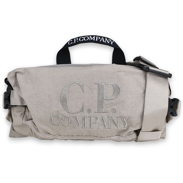 CP COMPANY メンズ プレーン ペーパータッチ ベルトバッグ (ライトベージュ) 18CMAC298A 110188G 327 136237503 [P]