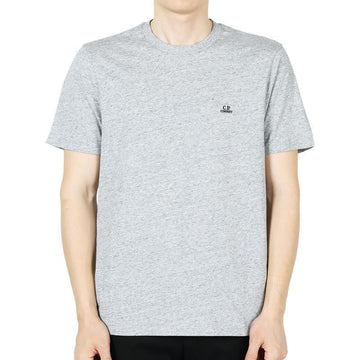 CP Company Men's Mini Logo Patch Short Sleeve - Grey 18CMTS031A 005100W M94 132478367 [P]
