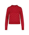 COMME DES GARCONS Punktmuster Woll-Jersey-Strick 156799097 [P]