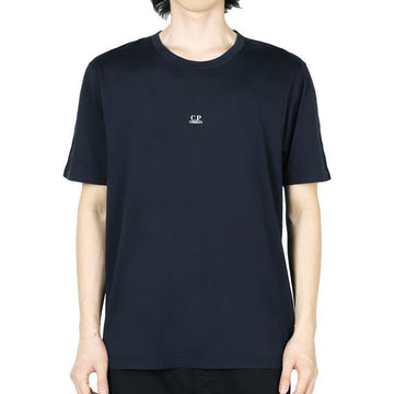 CP Company Men's Mini Logo Print T-Shirt (Navy) 18CMTS088A 006374G 888 132331366 [P]
