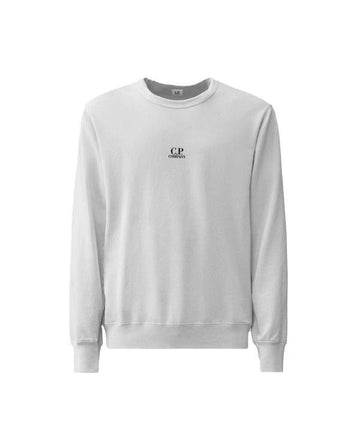 CP COMPANY Leichte Fleece-Logo Sweatshirt 16CMSS162A 002246G 103 151057607 [P]