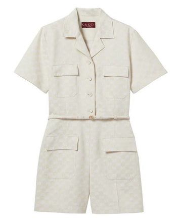 Gucci Cotton Gabardine Jumpsuit 818256 Z8BYU 2304 151057750 [P]