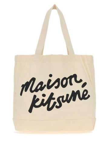 MAISON KITSUNE ハンドライティング トート 151059898 [P]