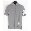 Thom Browne Diagonal Stripe Armband PK Short Sleeve Shirt Gray 36 158672916 [P]