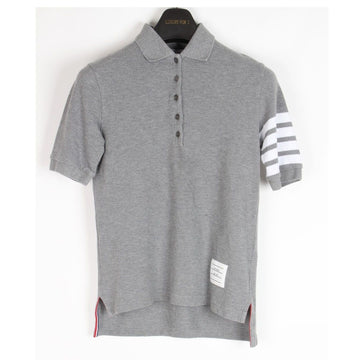 Thom Browne Diagonal Stripe Armband PK Short Sleeve Shirt Gray 36 158672916 [P]