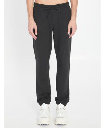 Moncler Cotton Sweatpants with Logo Patch 8H00005 89AZU 998 151061513 [P]