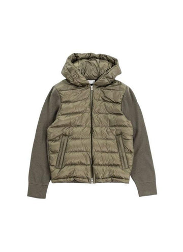 MONCLER パディッドウールジップアップフーディ9B00006M1131825 151061519 [P]